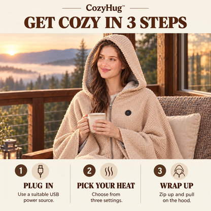 CozyHug™ Heated Wearable Blanket