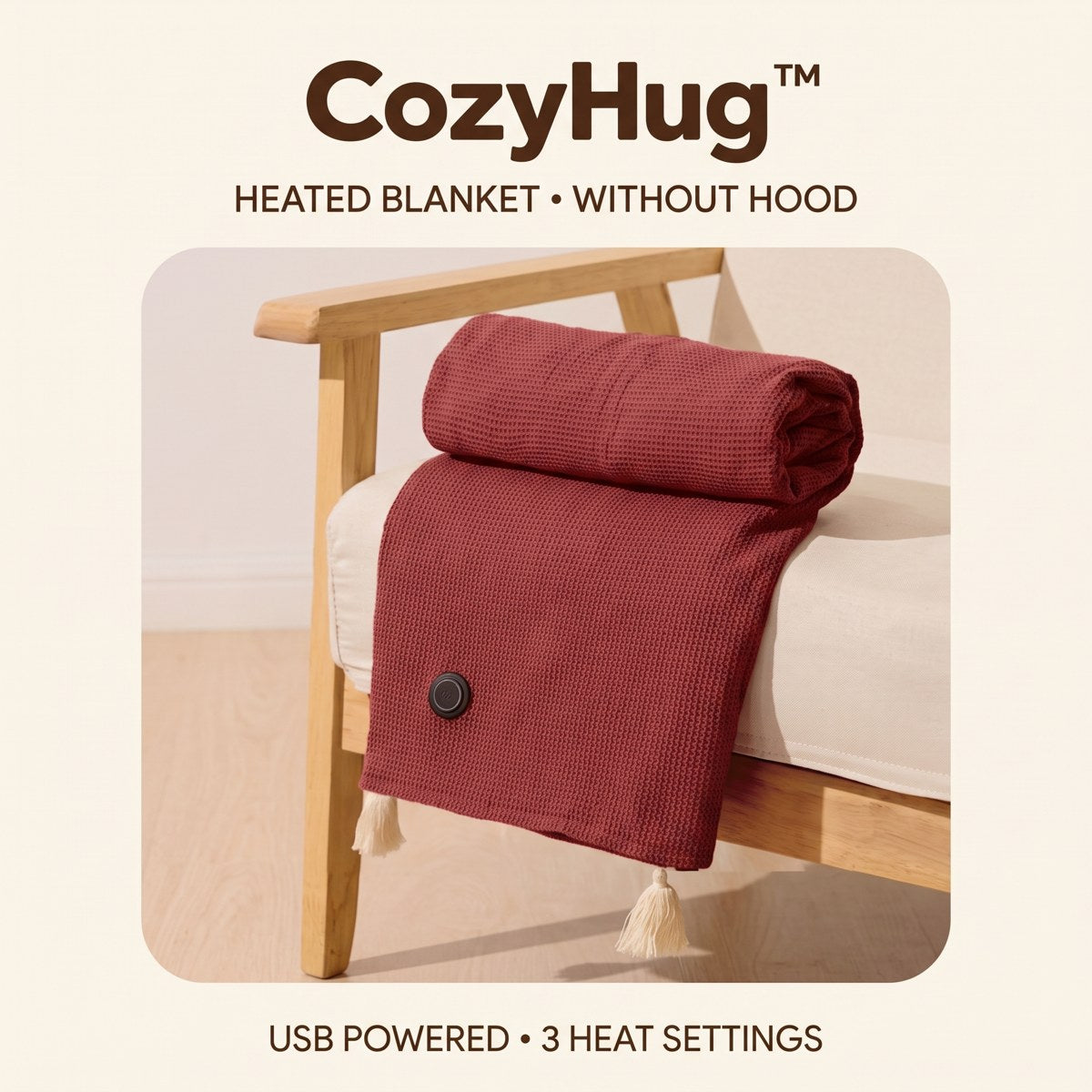 CozyHug™ Heated Wearable Blanket